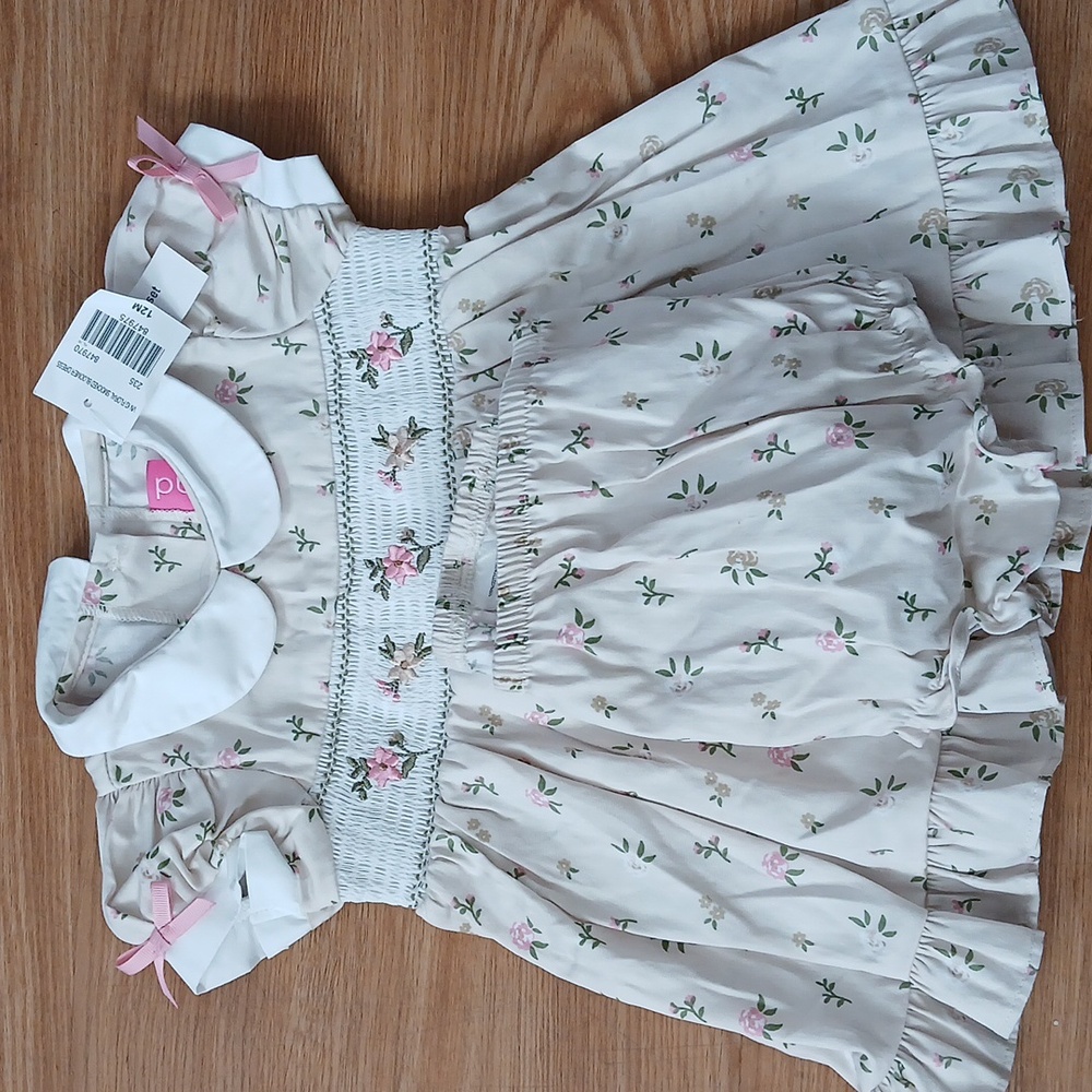 Goodlad 12 months old floral dress